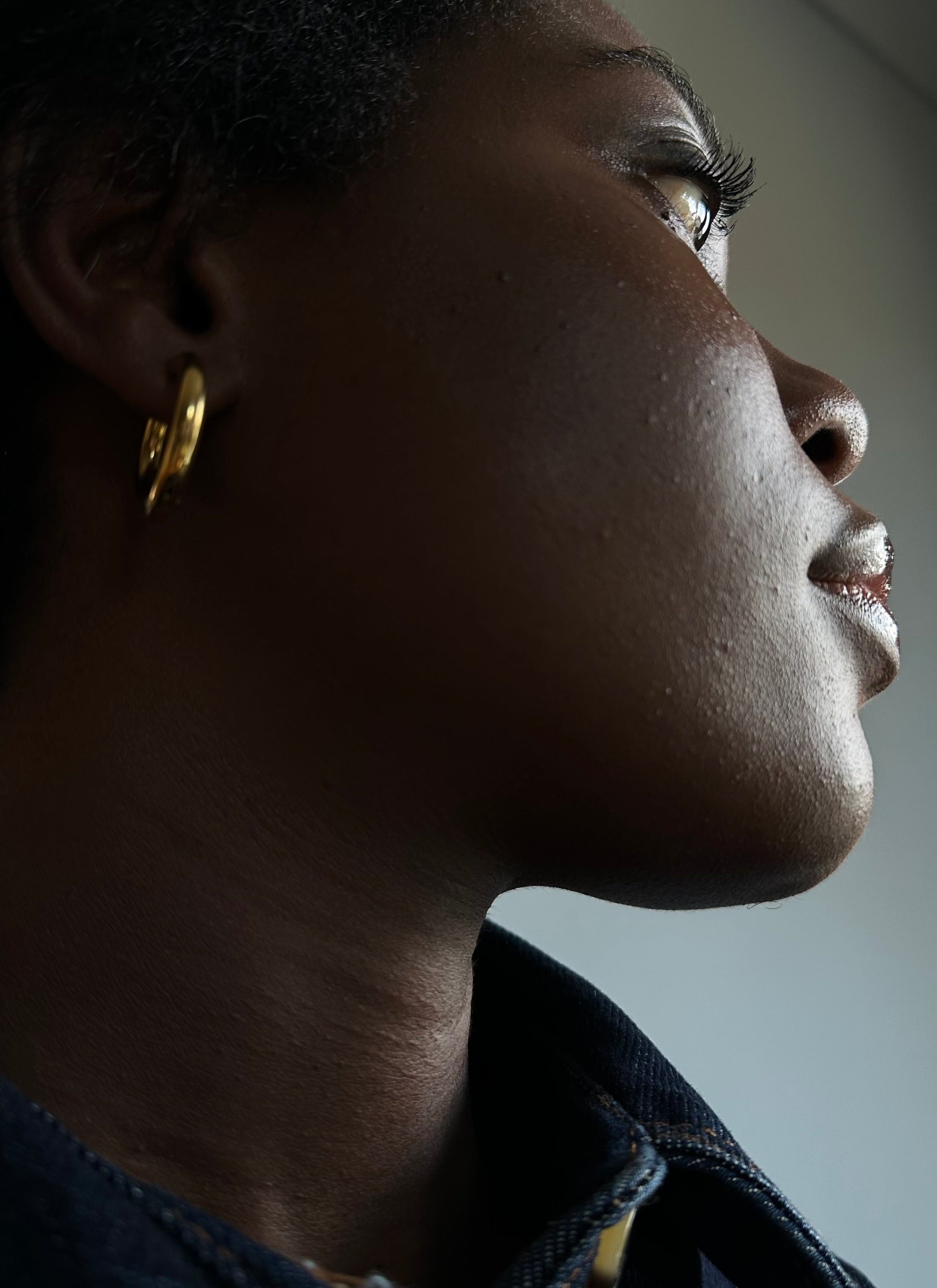 Minimalist Bold Gold Hoops