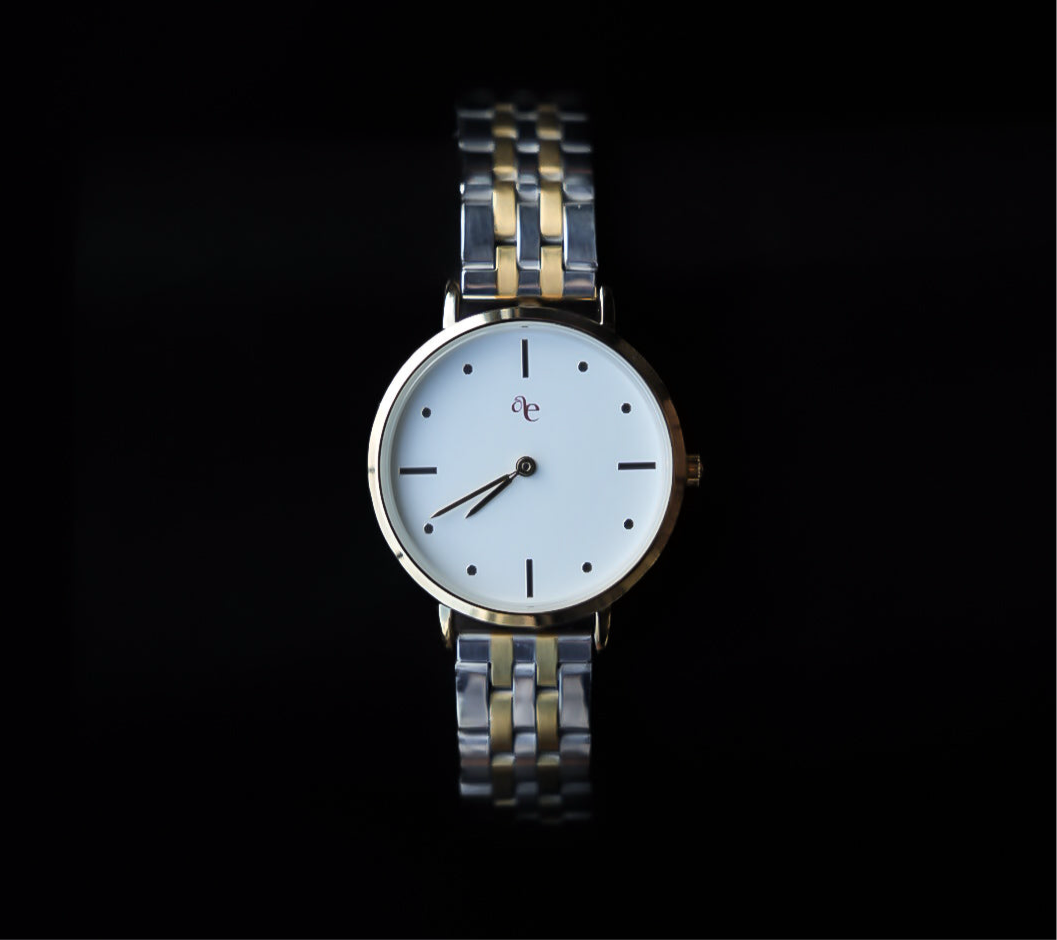 Flávia 89 – Two-Tone Watch