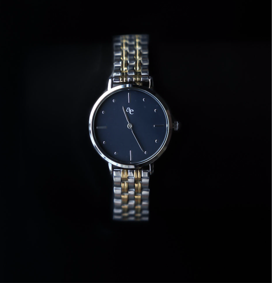 Flávia Two-Tone Midnight Watch
