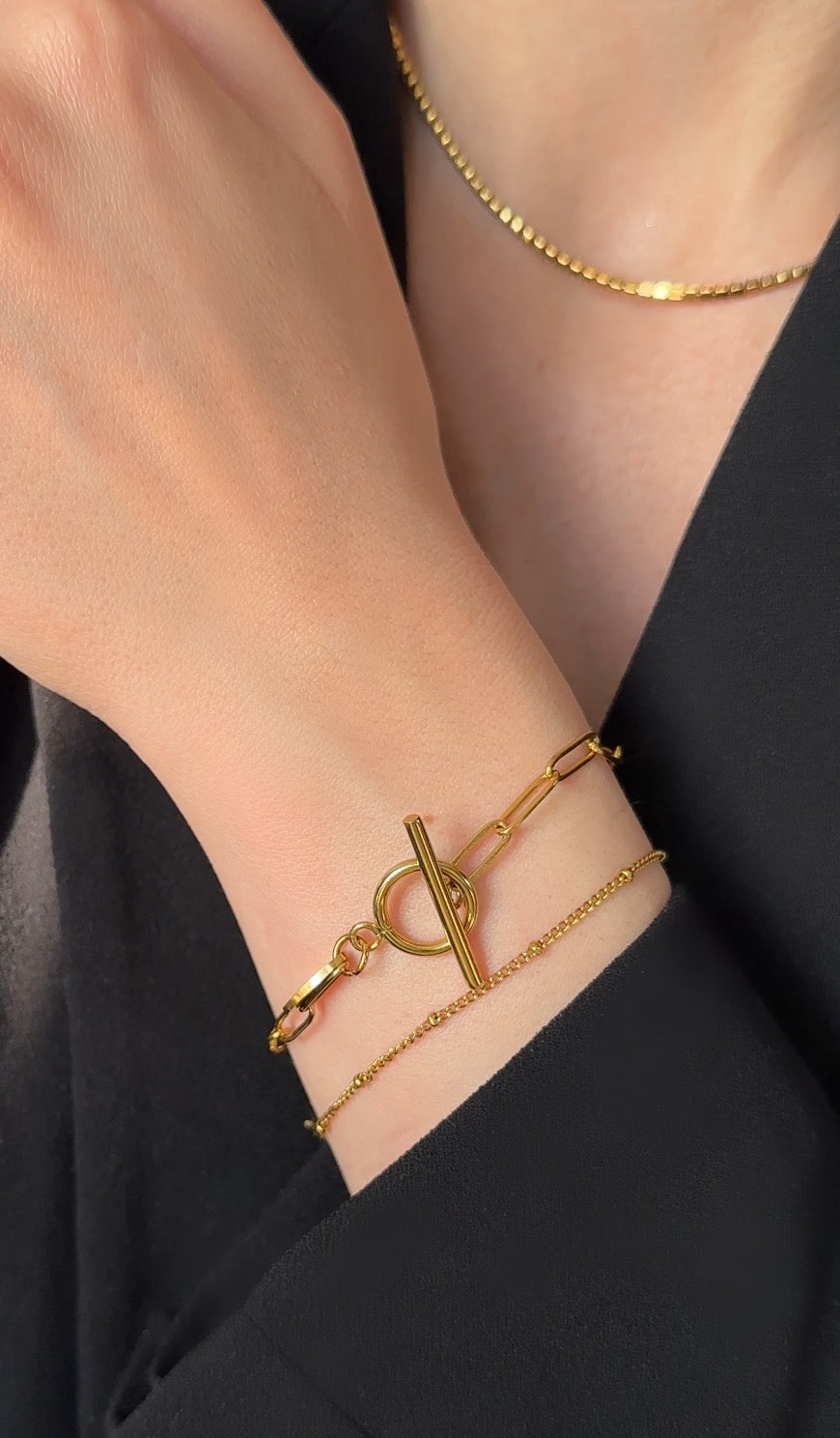 The Essential Stack – Duo Bracelet Set