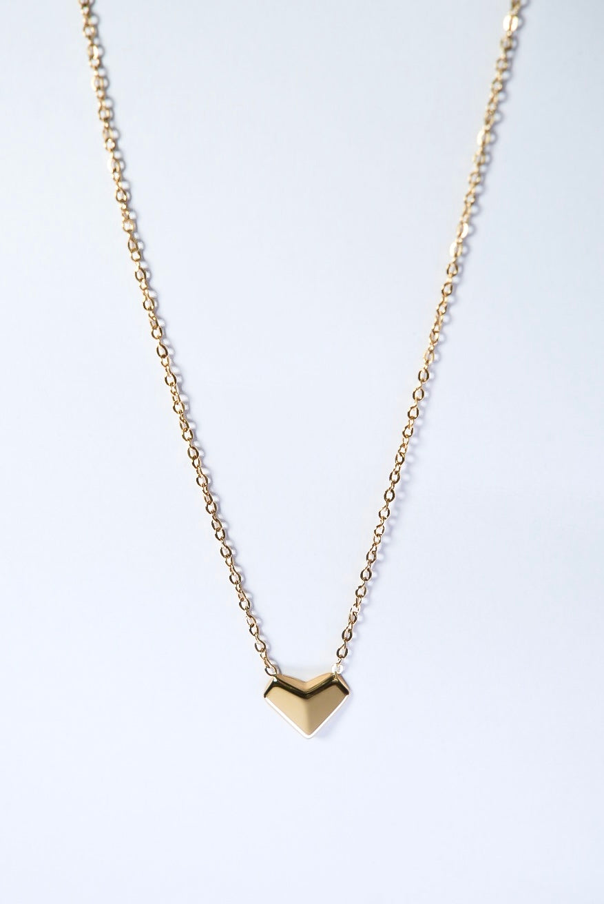Gold Heart Necklace