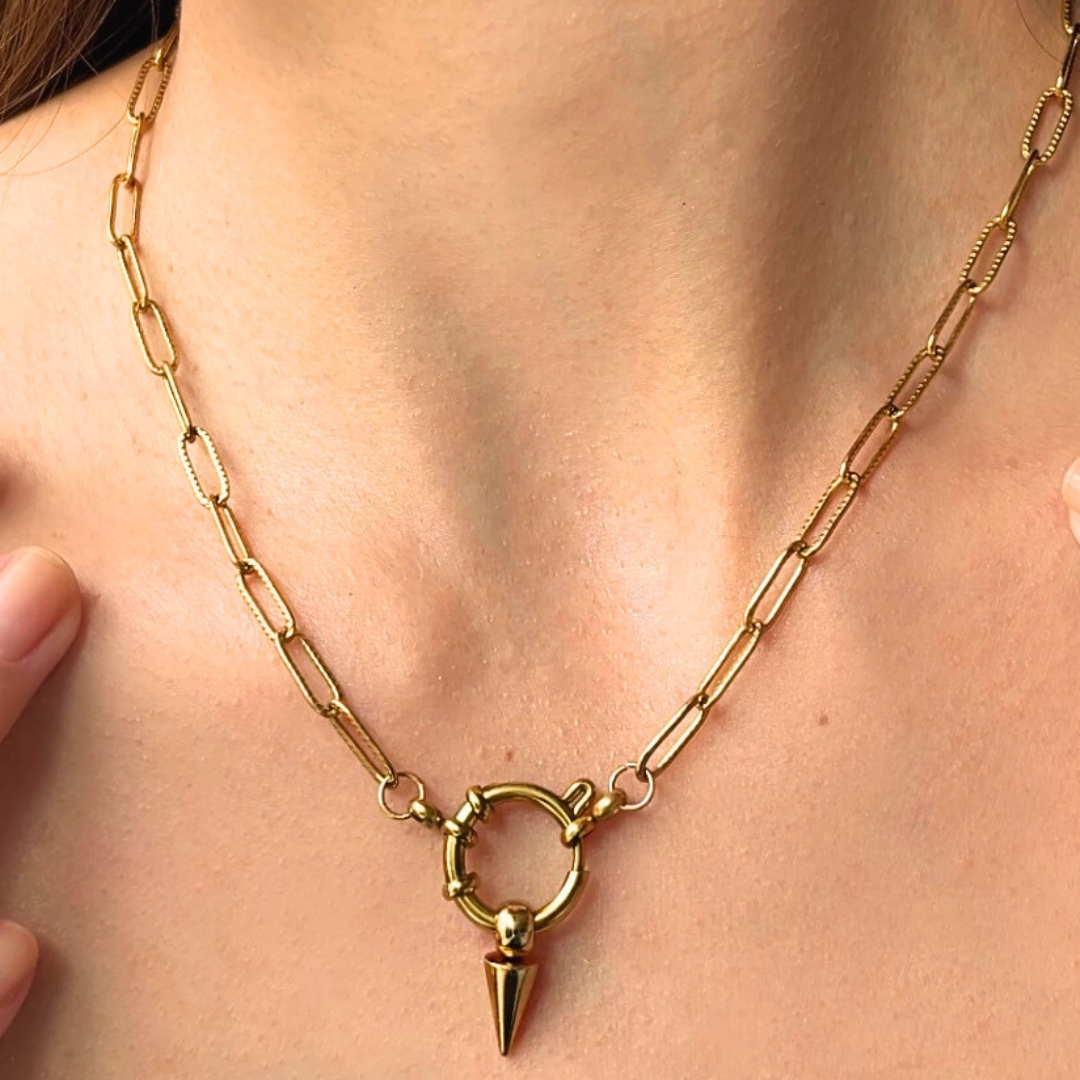 Versatile Paperclip Chain Necklace