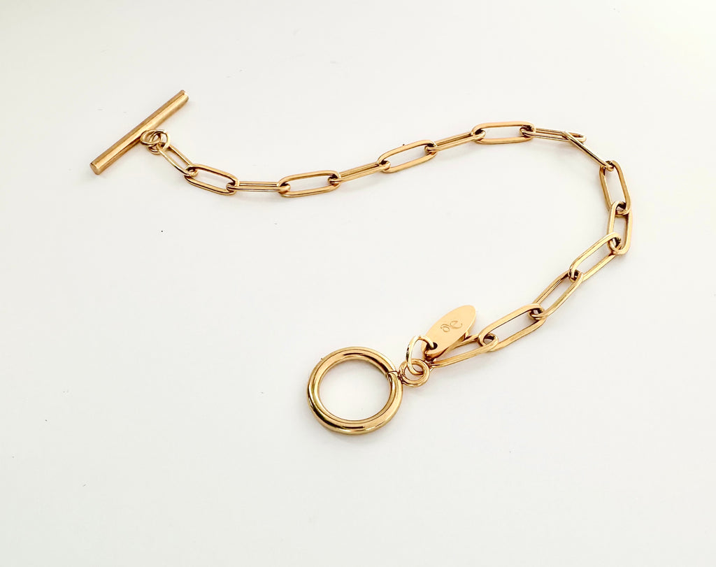 Classic Paperclip Chain Bracelet