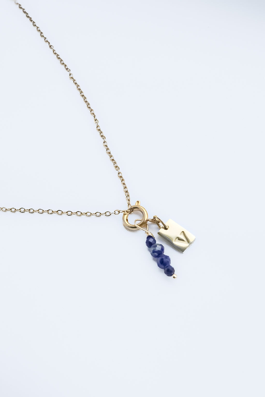 Lapis Lazuli Drop Pendant