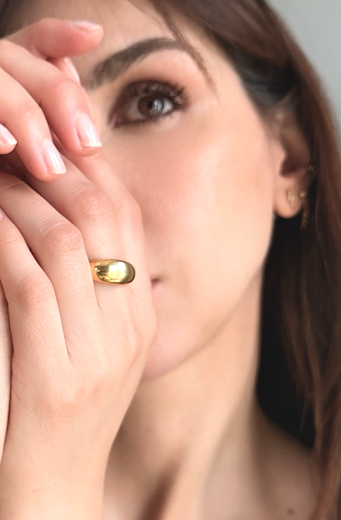 Sculpted Dome Ring