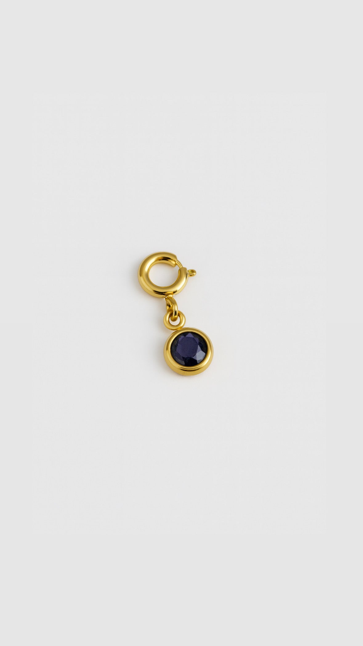 Gem-Tone Zircon Charm