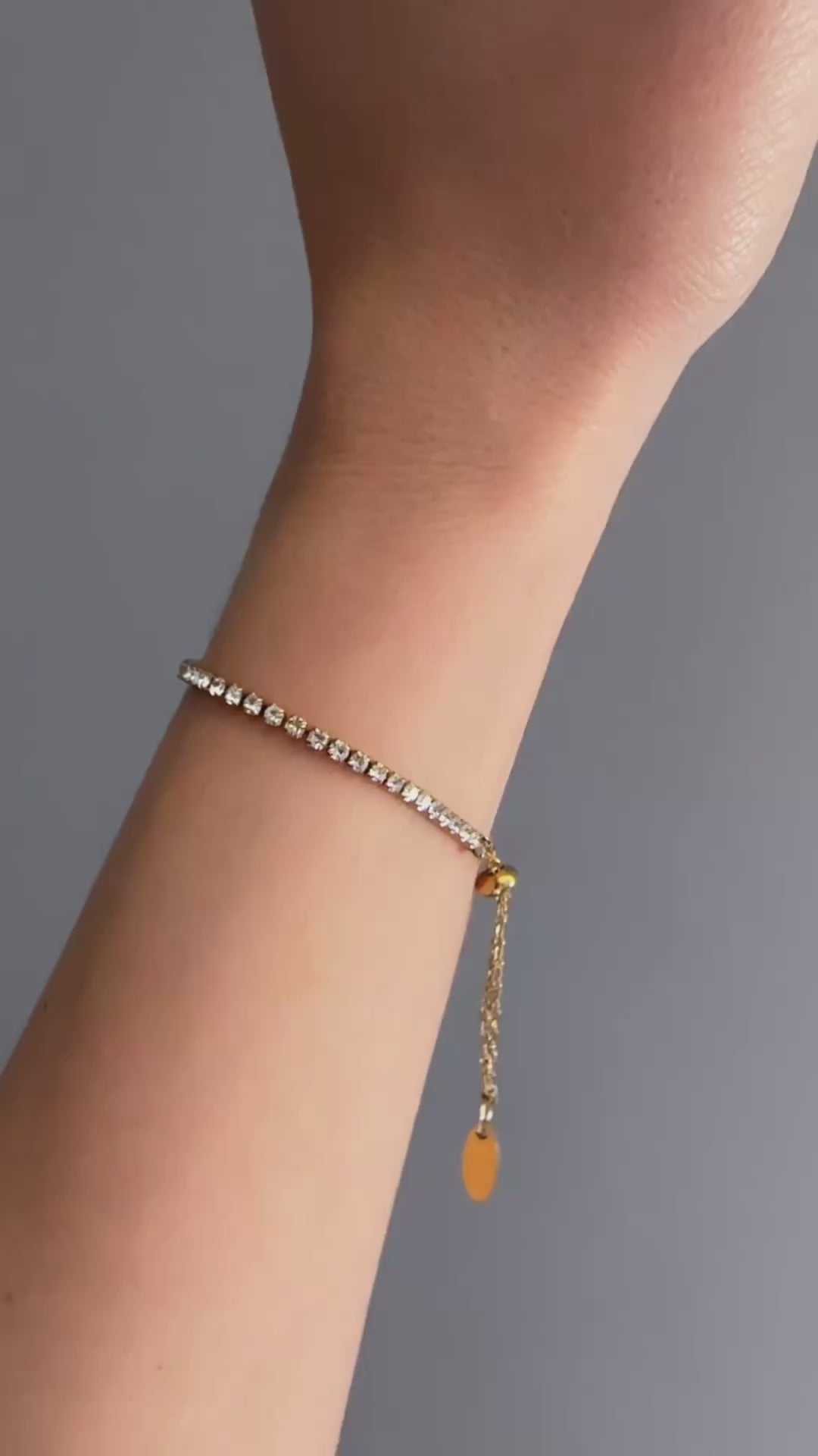 Adjustable Tennis Bracelet