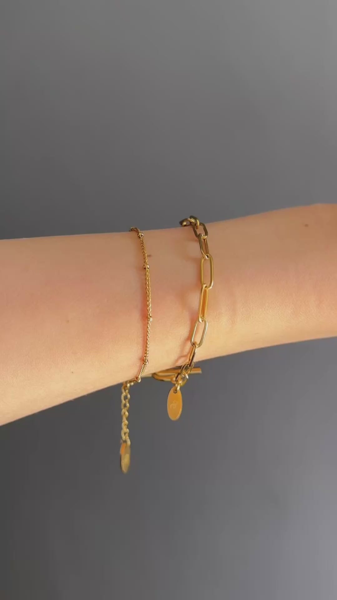 Classic Paperclip Chain Bracelet